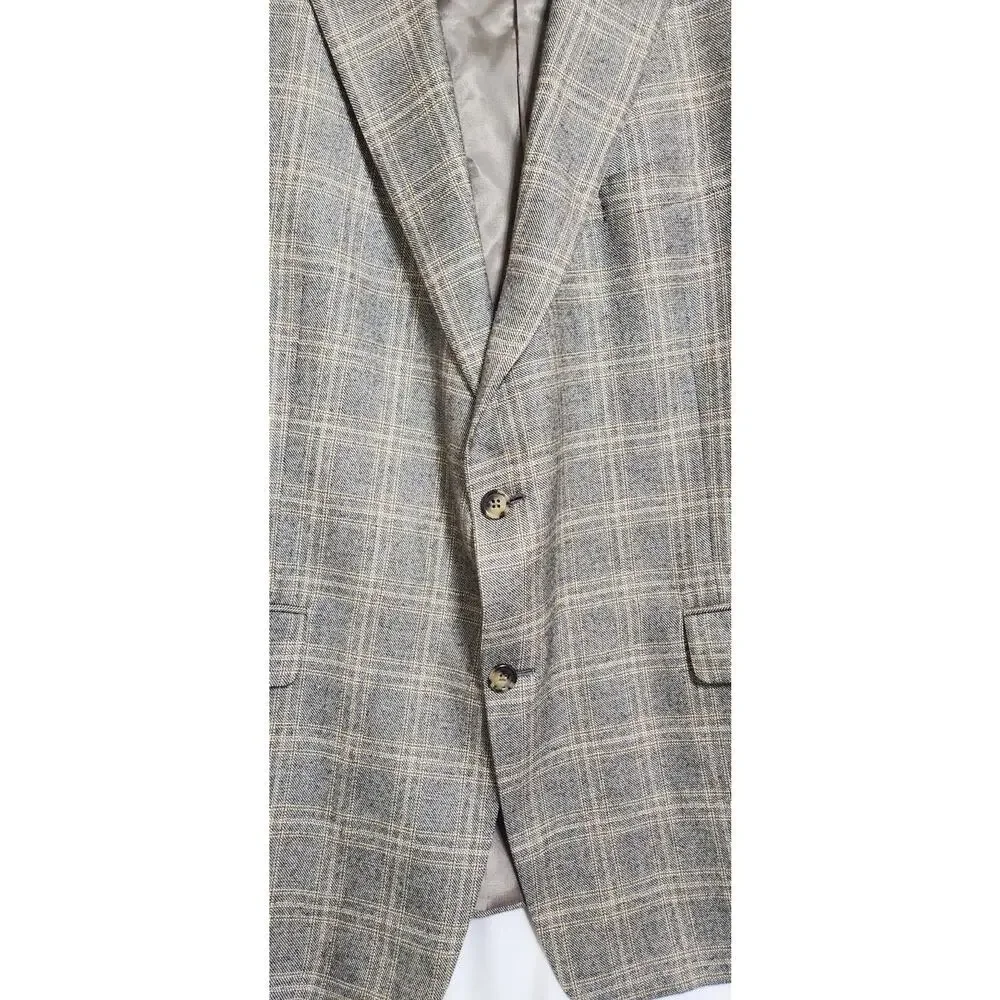 Hart Schaffner Marx Coat Loro Piana 100% Worsted Cashmere 50R See‎ Pics READ!